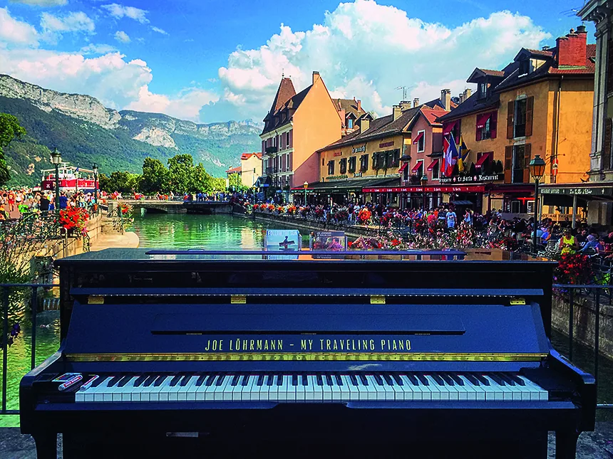 Piano in the Alps, Annecy
